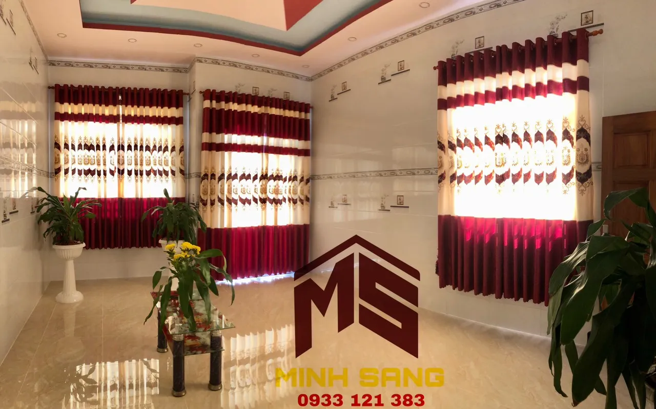 Rèm Vải Gấm Thêu Cao Cấp
